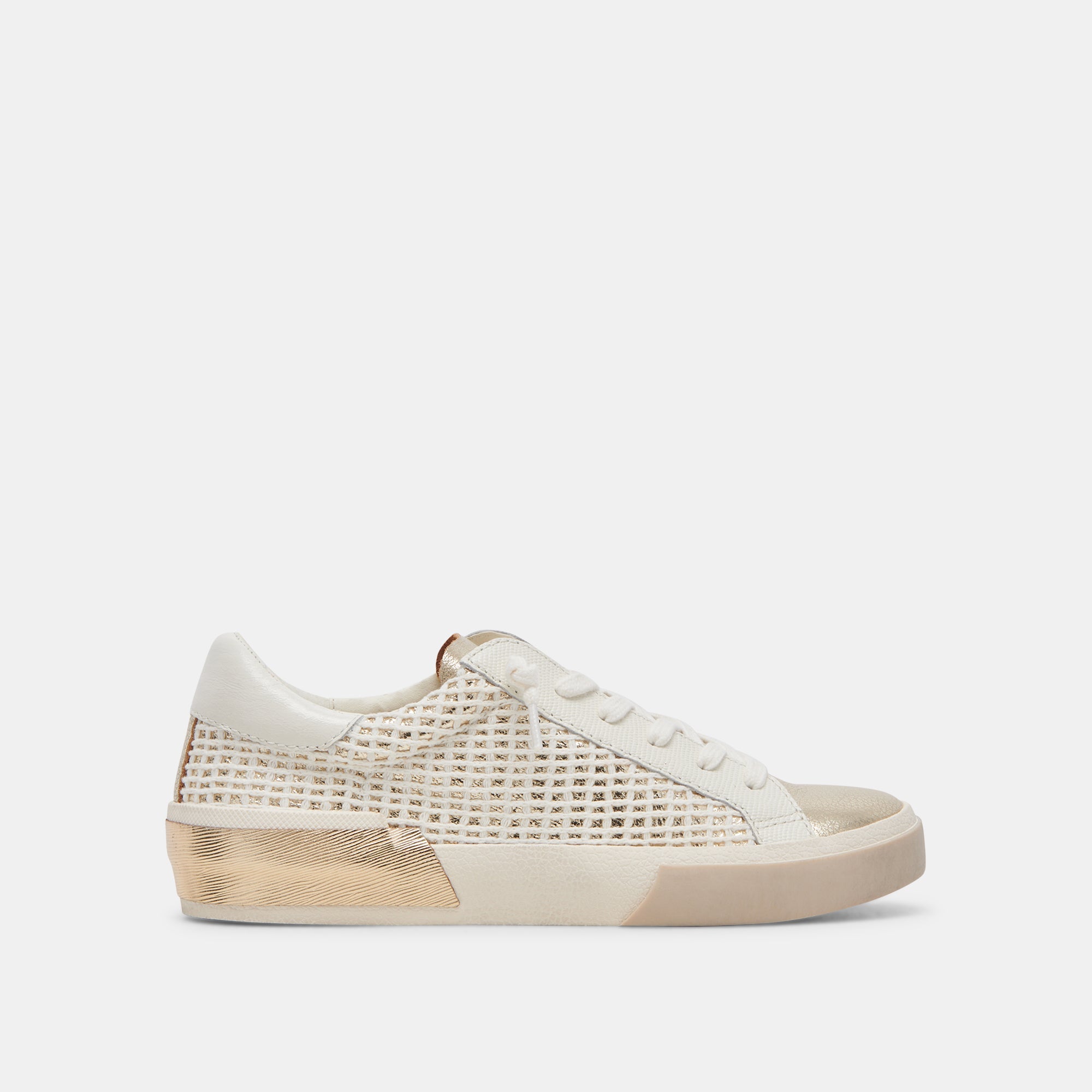 ZINA SNEAKERS BONE GOLD WOVEN
 – Dolce Vita / Dolce Vita