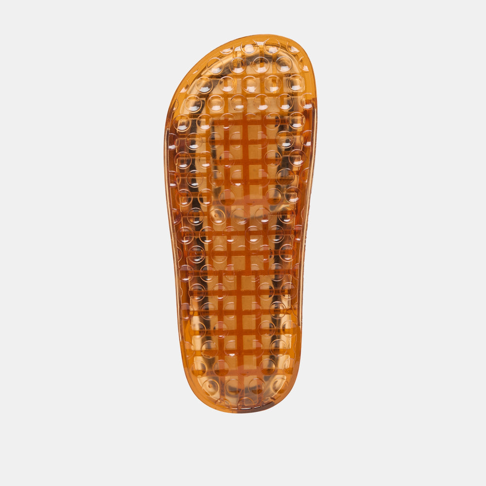 Julio Tortoise Vinyl Sandals / Dolce Vita