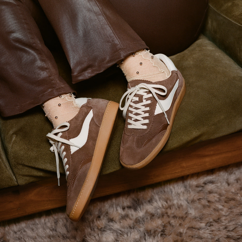 NOTICE SNEAKERS DK BROWN SUEDE
 – Dolce Vita / Dolce Vita