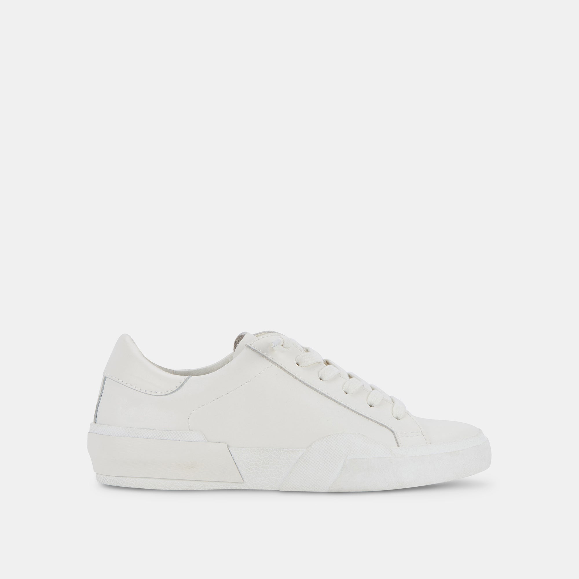 Zina 306 Sneakers White Recycled Leather | White Leather Sneakers
 – Dolce Vita / Dolce Vita