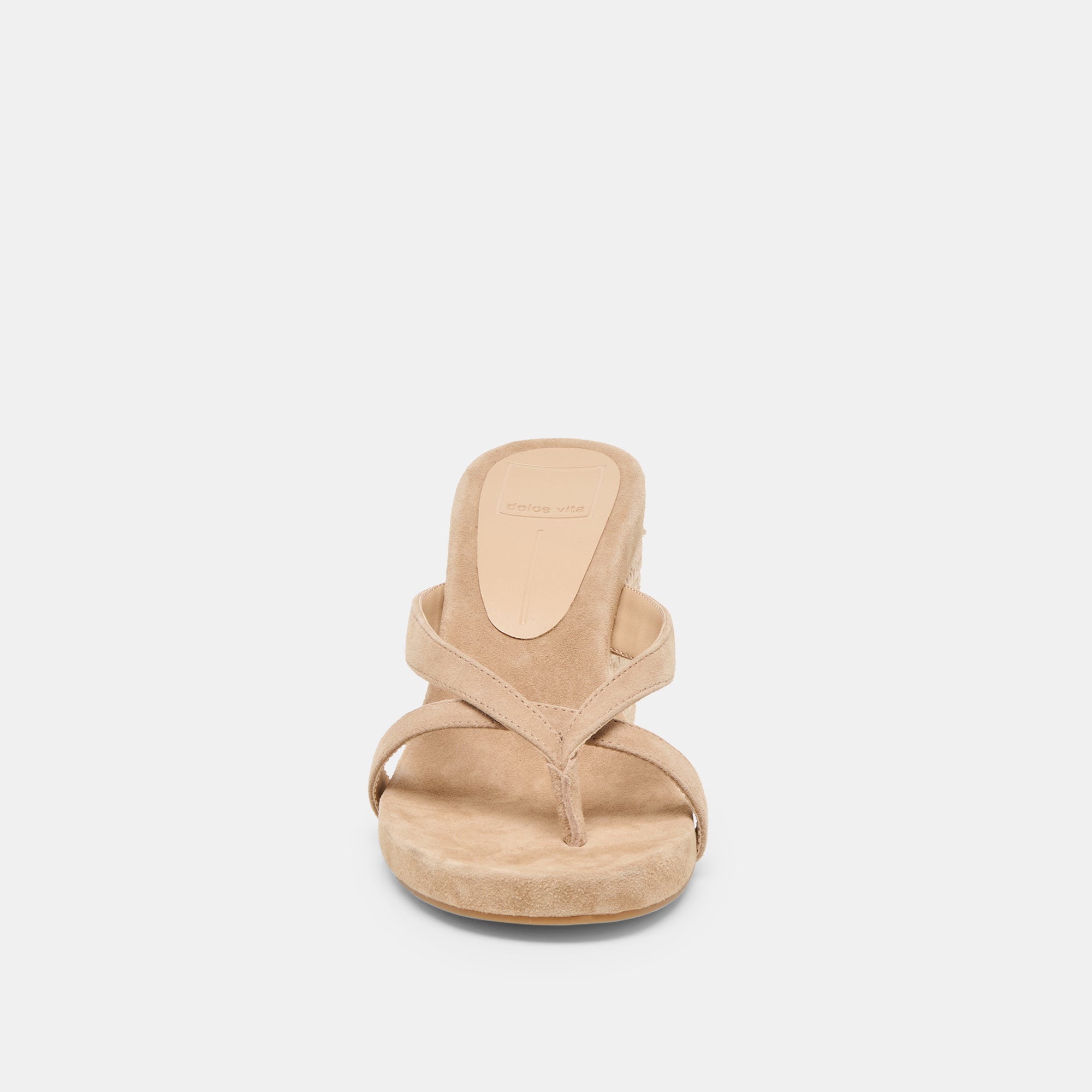 Helan Espadrille Camel Suede Wedges / Dolce Vita