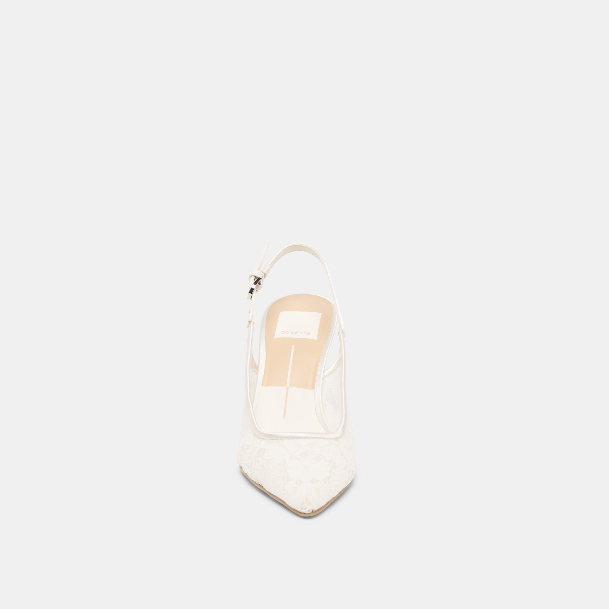 Yami True White Lace Heels / Dolce Vita