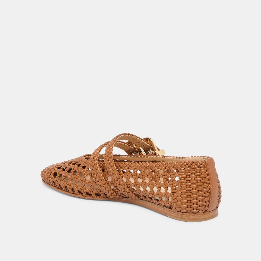 Baylee Saddle Woven Stella Ballet Flats / Dolce Vita