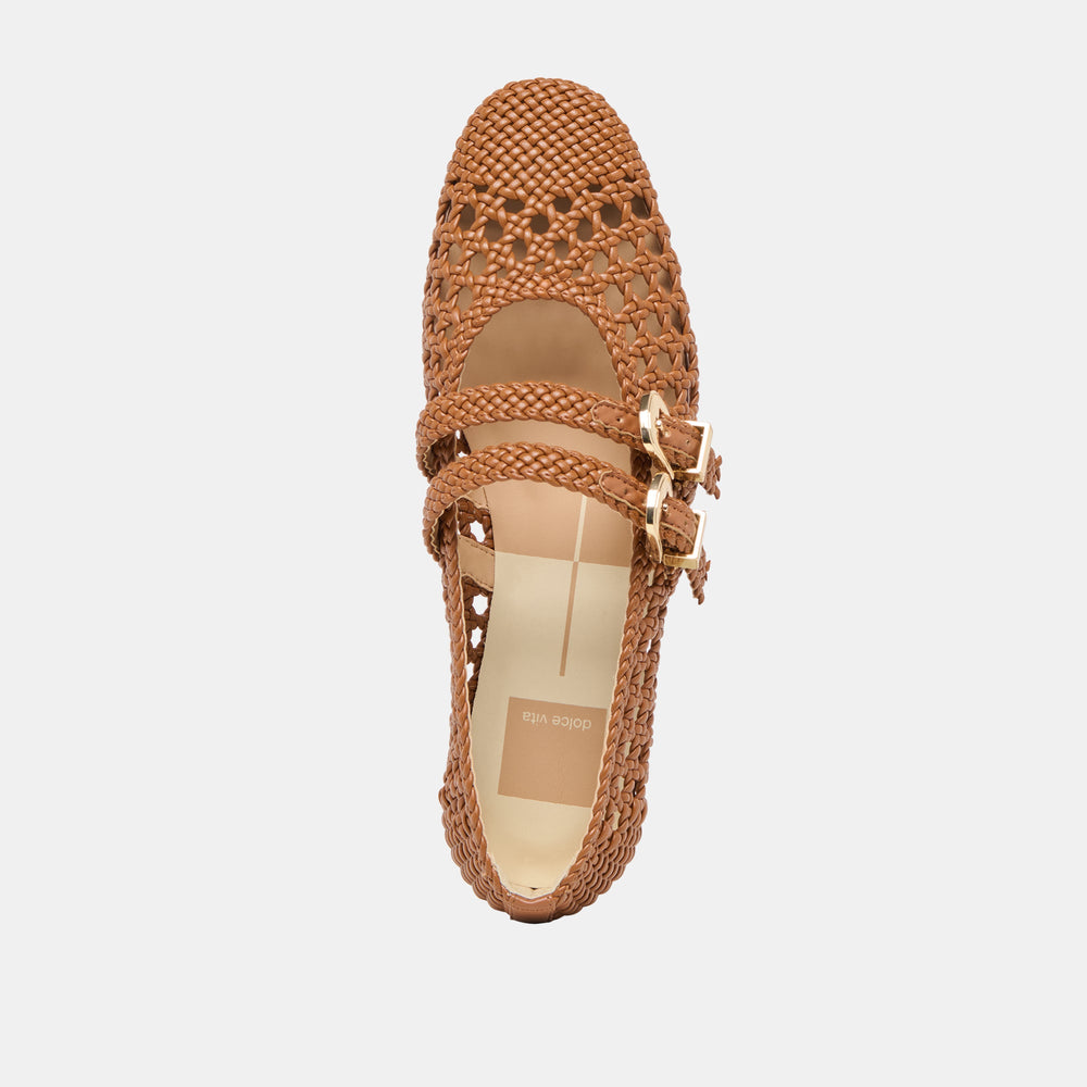 Baylee Saddle Woven Stella Ballet Flats / Dolce Vita