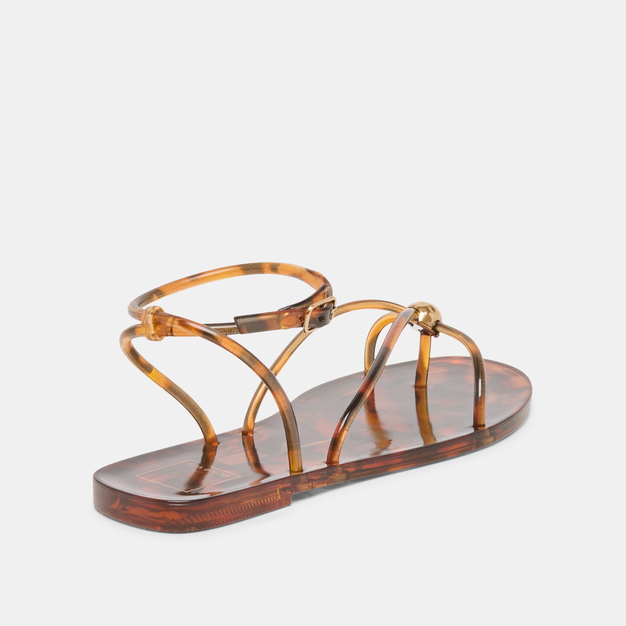 Kenley Vinyl Tortoise Jelly Sandals / Dolce Vita