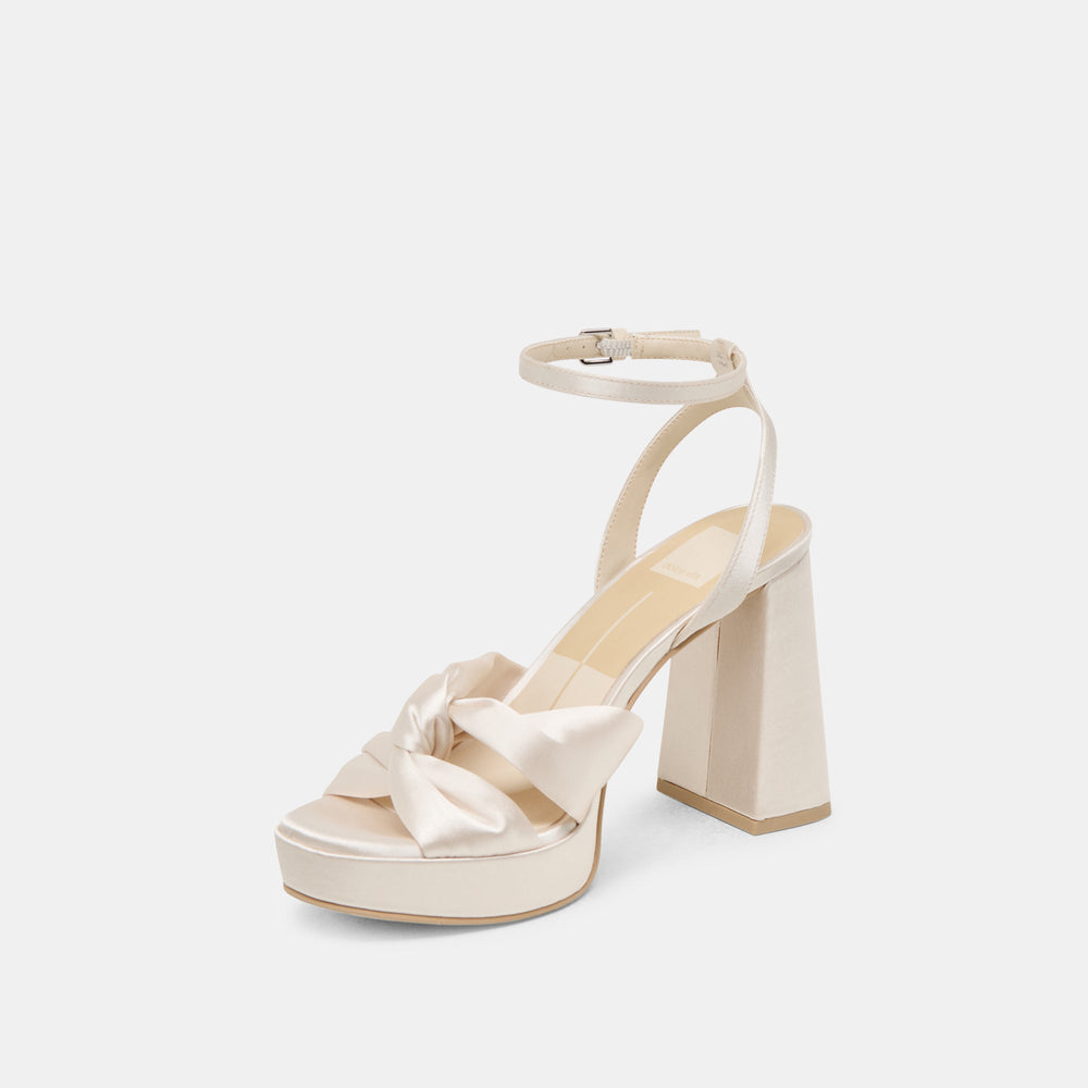 PARLO HEELS IVORY SATIN
 – Dolce Vita / Dolce Vita