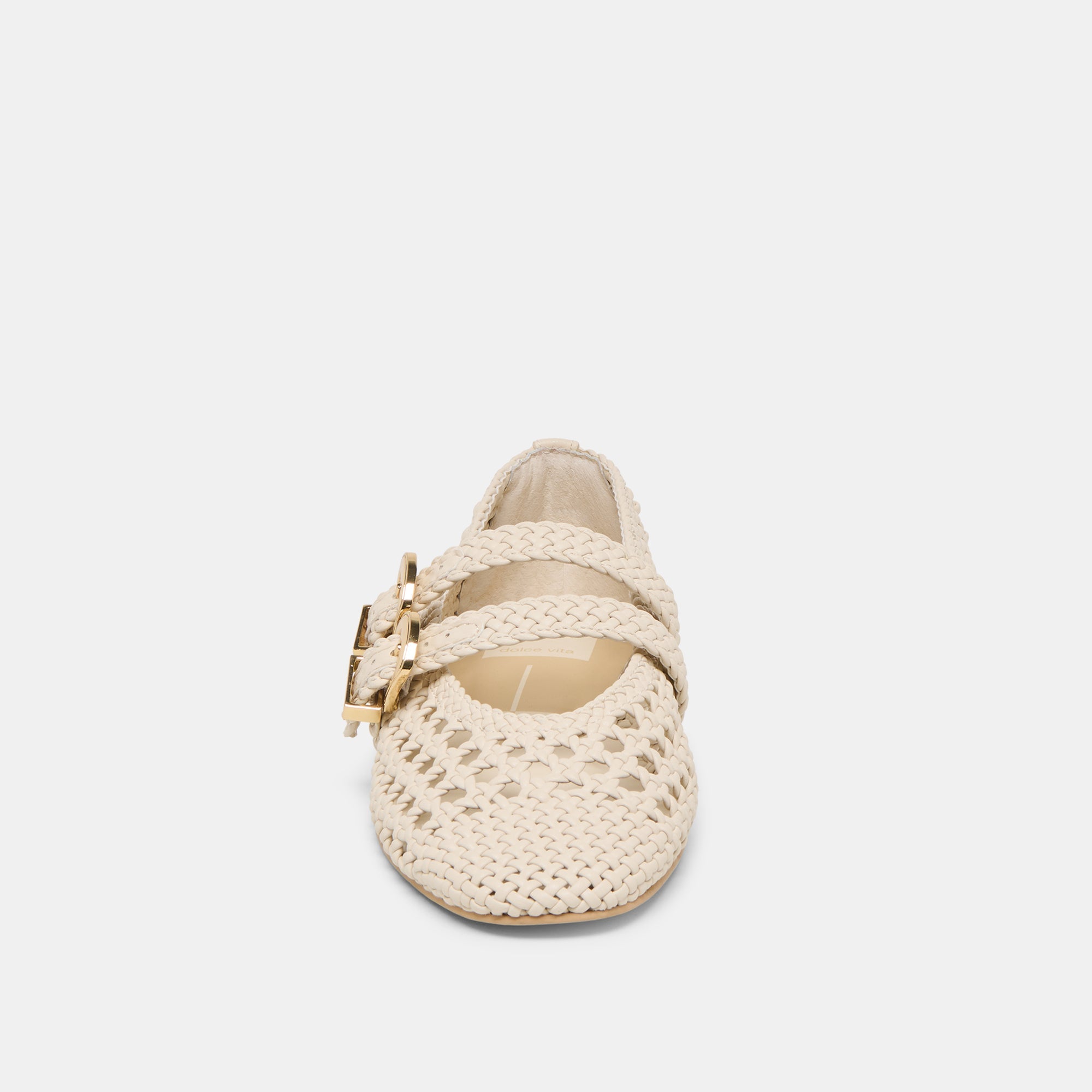 Baylee Creme Woven Stella Ballet Flats / Dolce Vita