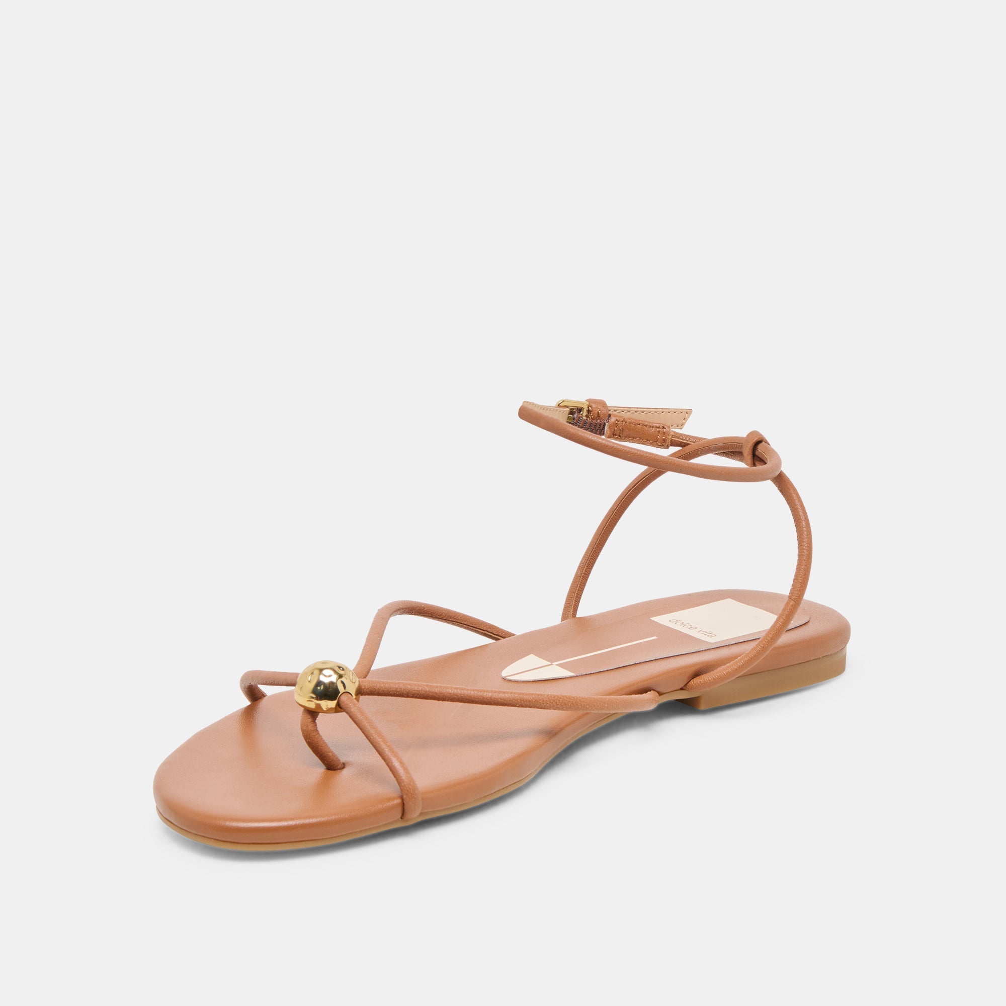 Kenley Saddle Leather Sandals / Dolce Vita