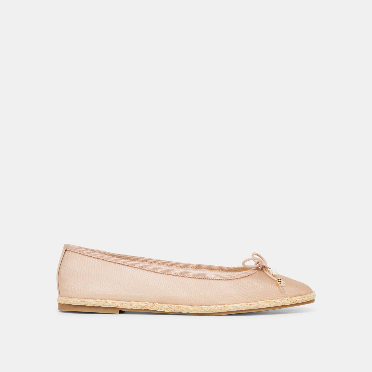 Tianna Mesh Blush Mesh Ballet Flats / Dolce Vita