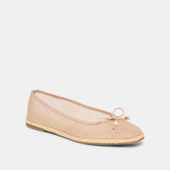 Tianna Mesh Blush Mesh Ballet Flats / Dolce Vita