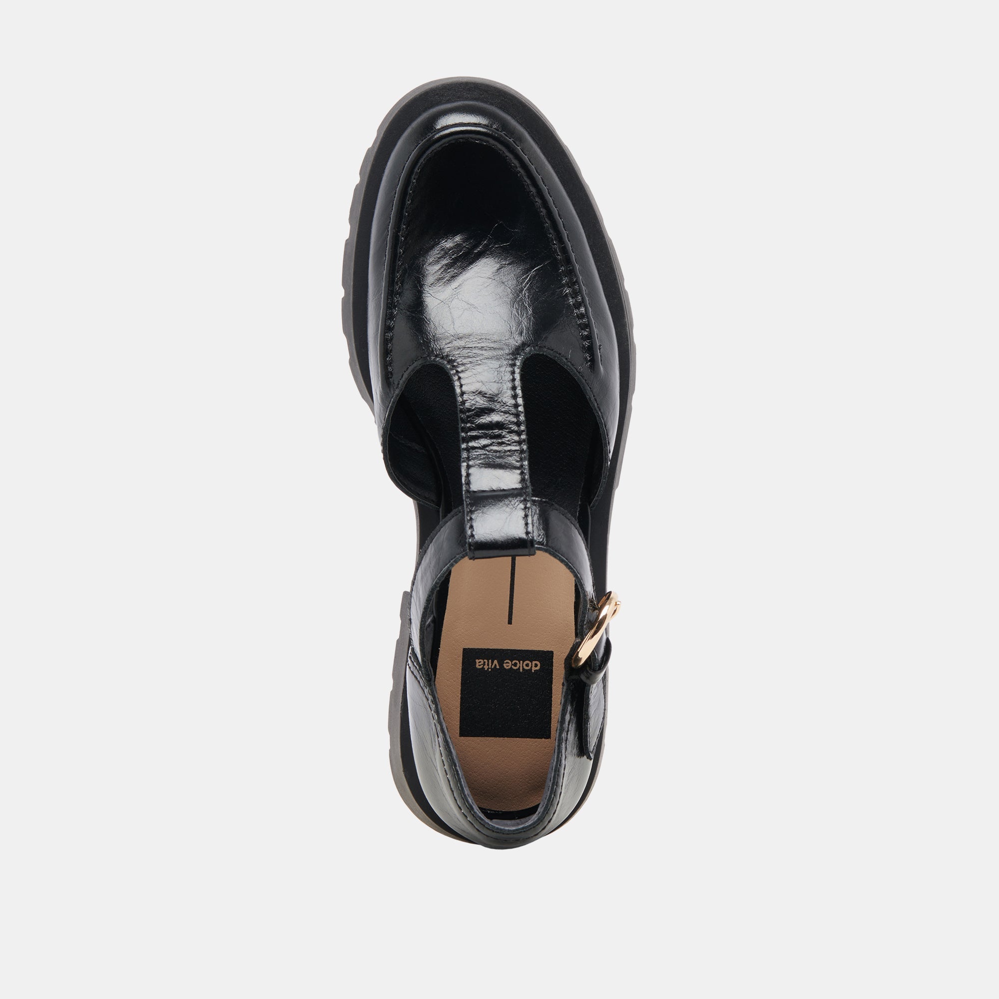 EMILIO FLATS MIDNIGHT CRINKLE PATENT LEATHER
 – Dolce Vita / Dolce Vita