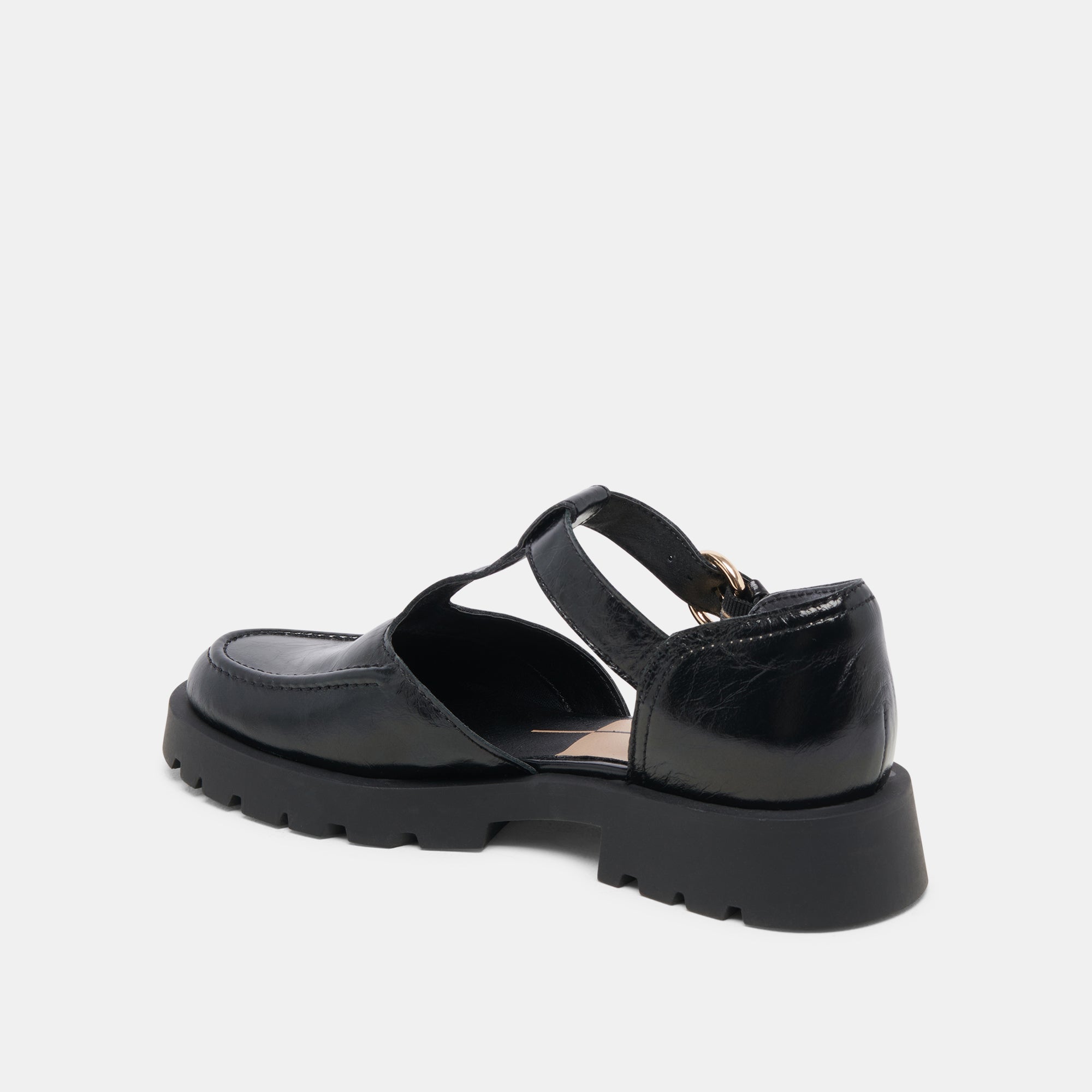 EMILIO FLATS MIDNIGHT CRINKLE PATENT LEATHER
 – Dolce Vita / Dolce Vita