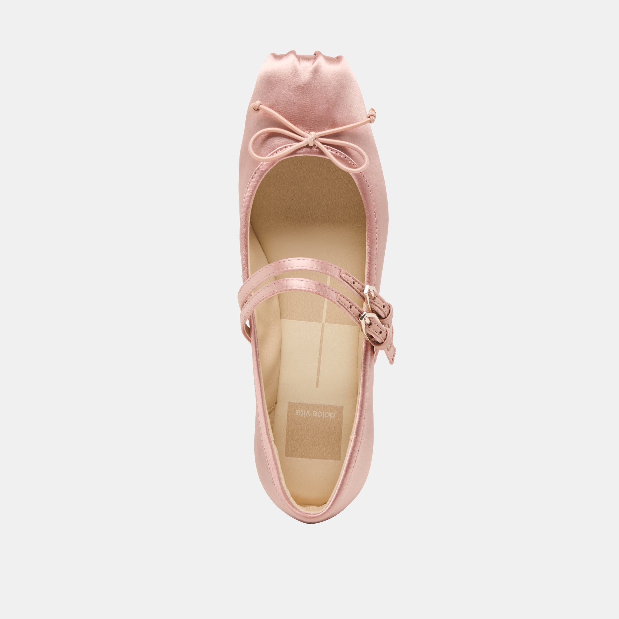Gibsen Blush Satin Ballet Flats / Dolce Vita
