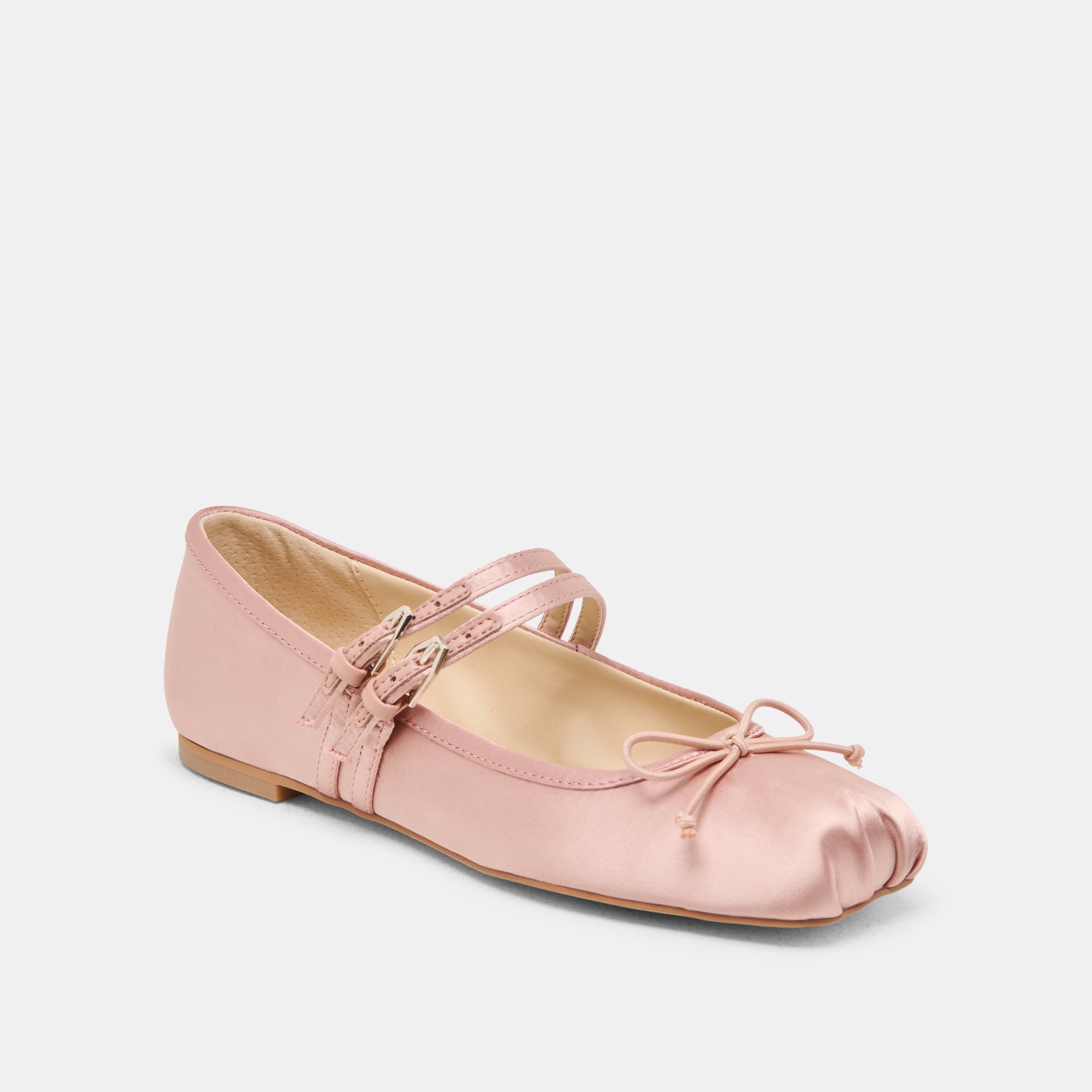 Gibsen Blush Satin Ballet Flats / Dolce Vita