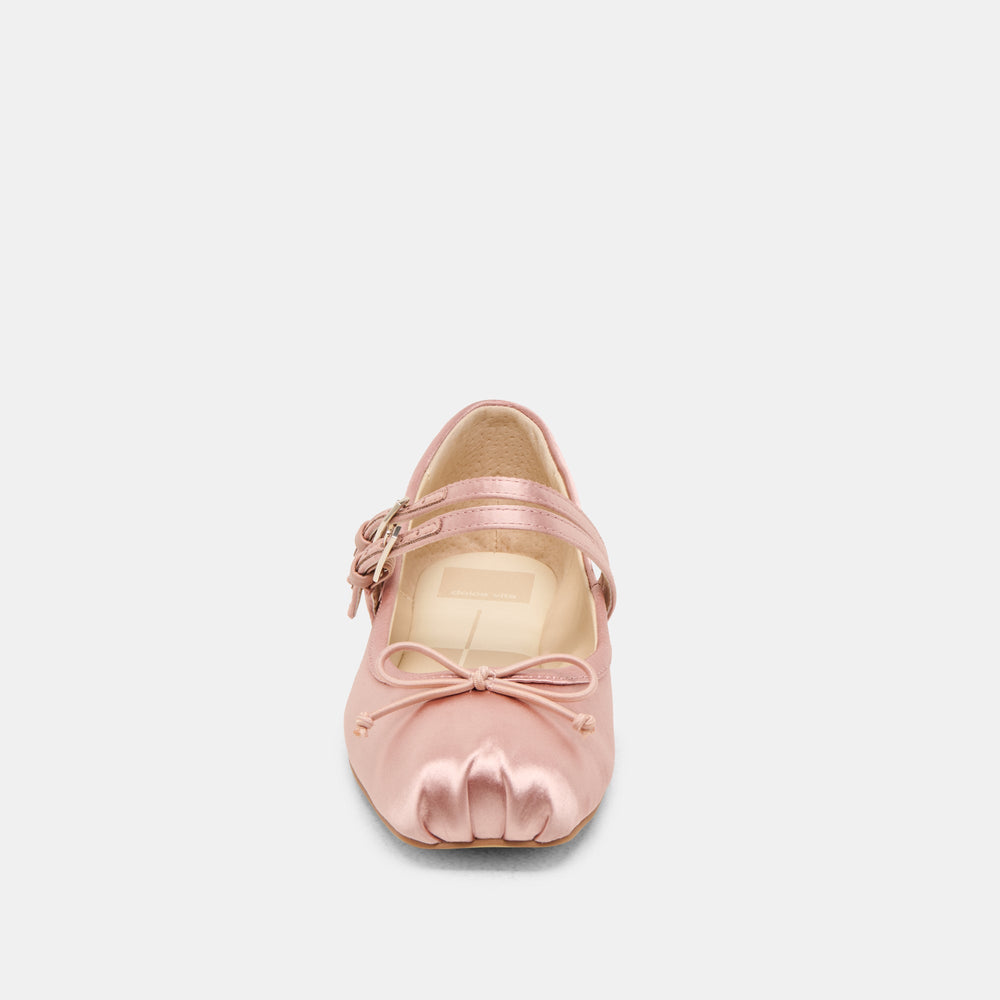 Gibsen Blush Satin Ballet Flats / Dolce Vita