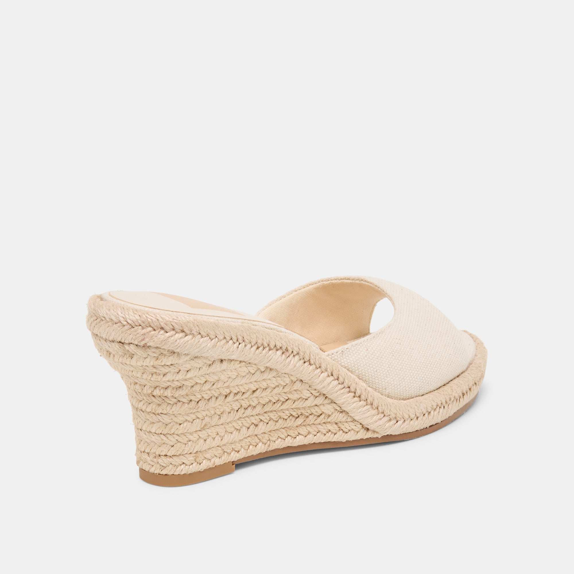 Vaya Ecru Linen Wedges / Dolce Vita