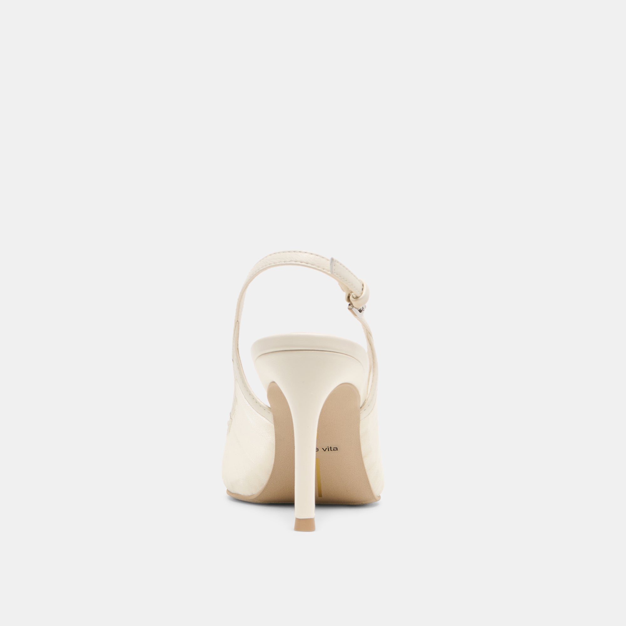Yela White Tulle Heels / Dolce Vita