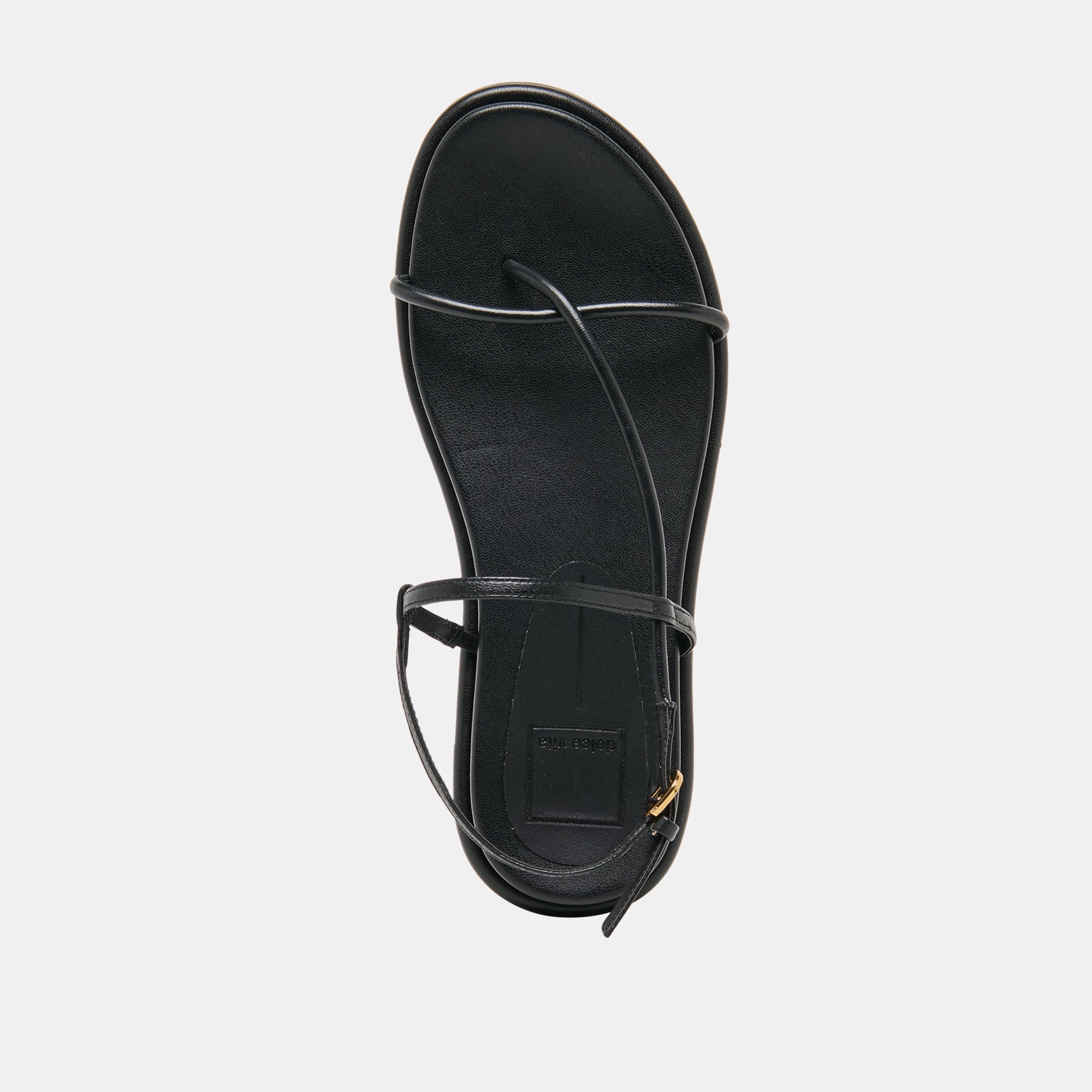 Dom Black Leather Sandals / Dolce Vita