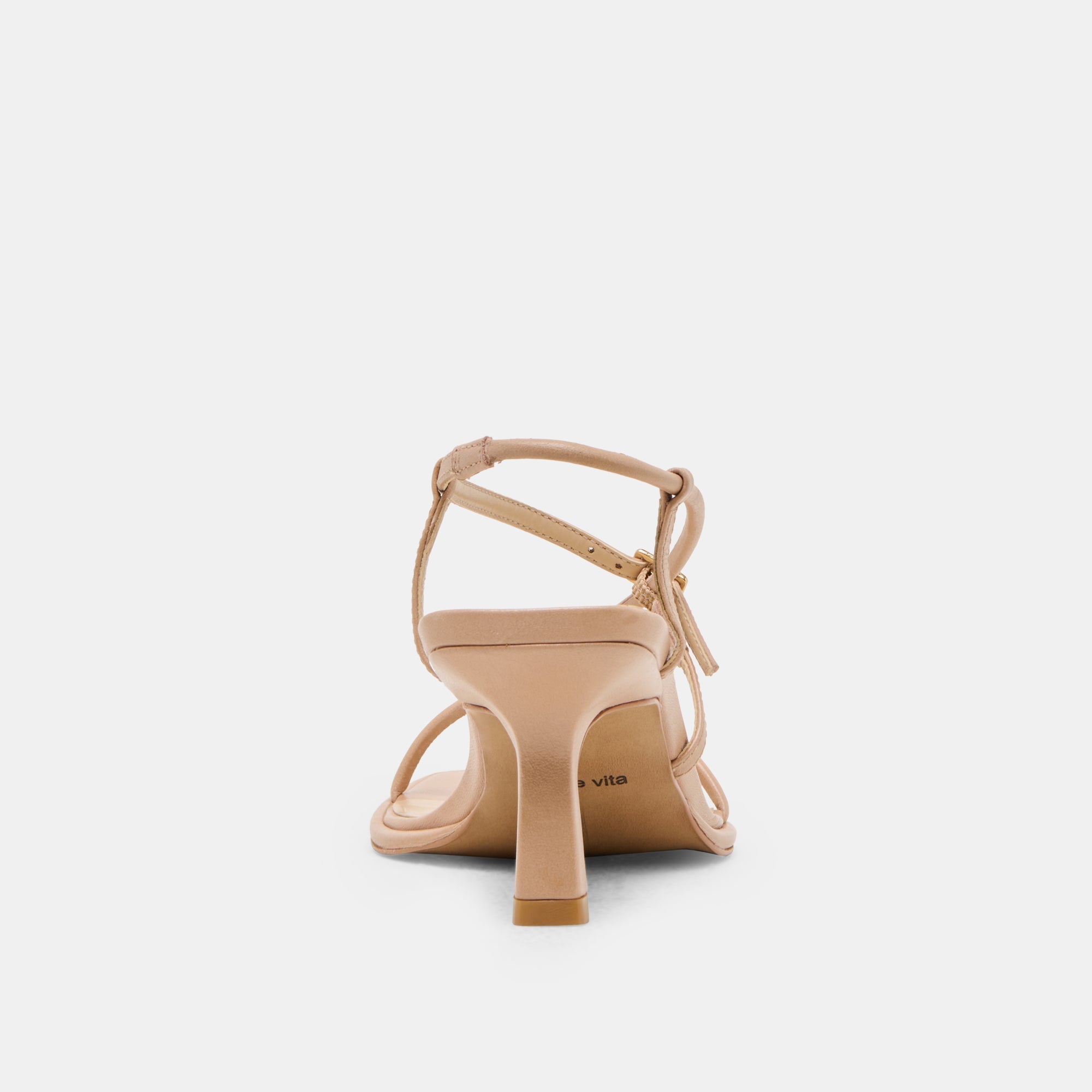Mylee Light Tan Leather Heels / Dolce Vita