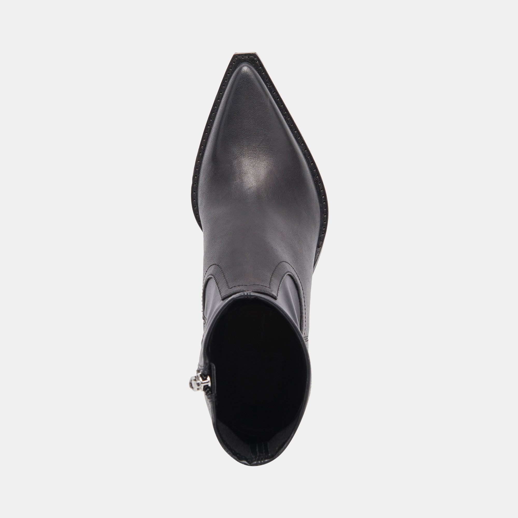 Rutger Boots Black Leather | Women's Black Leather Mid-Ankle Boots
 – Dolce Vita / Dolce Vita