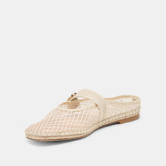 Milie Ecru Woven Mesh Flats / Dolce Vita