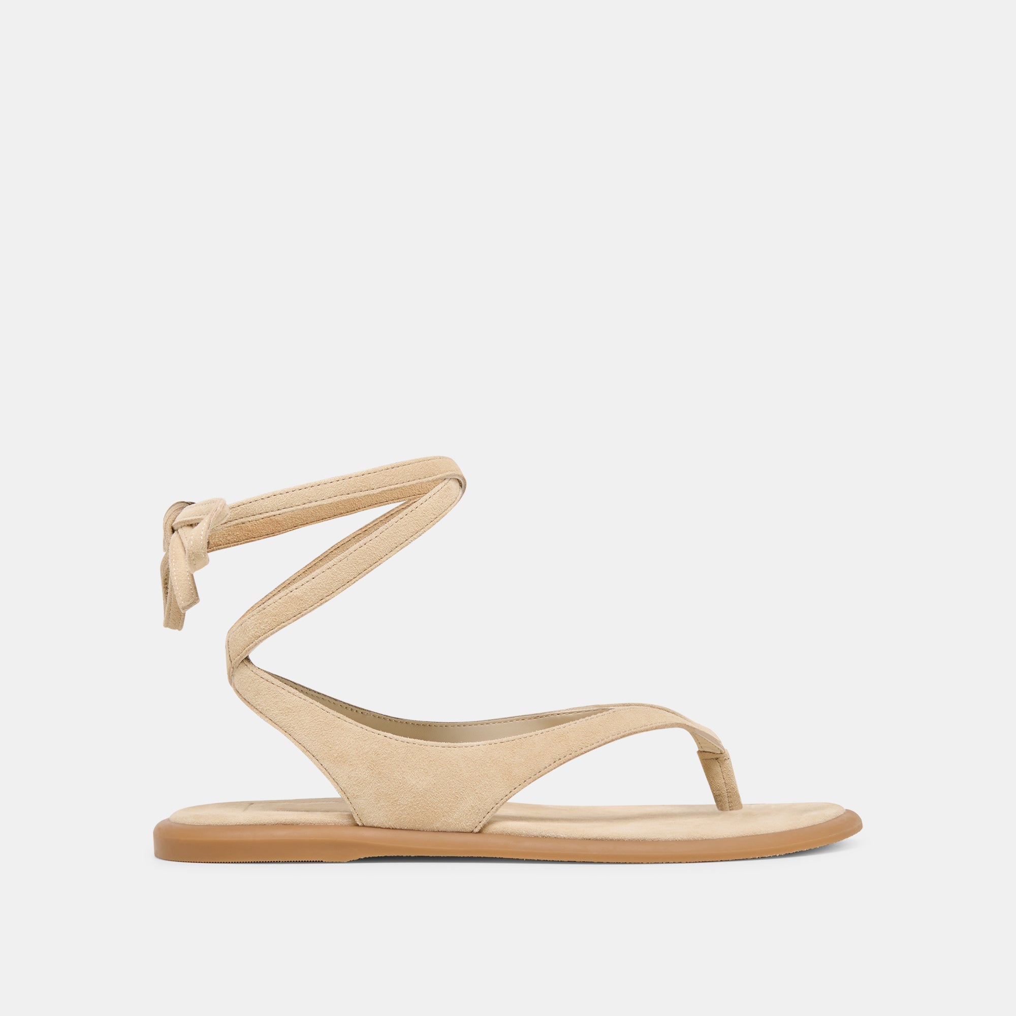 Jayden Almond Suede Sandals / Dolce Vita