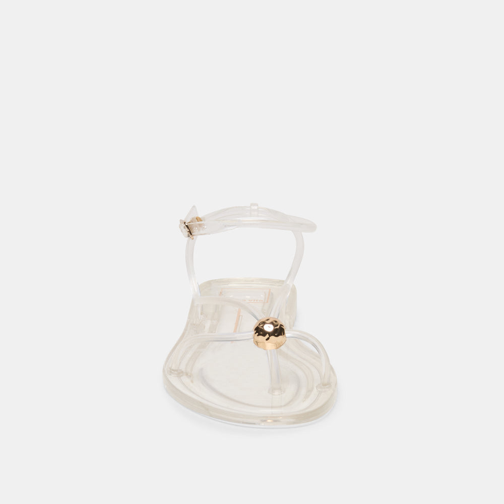 Kenley Vinyl Crystal Jelly Sandals / Dolce Vita
