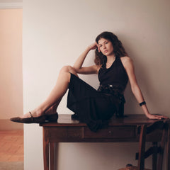 Reyes Dk Brown Suede Ballet Flats / Dolce Vita