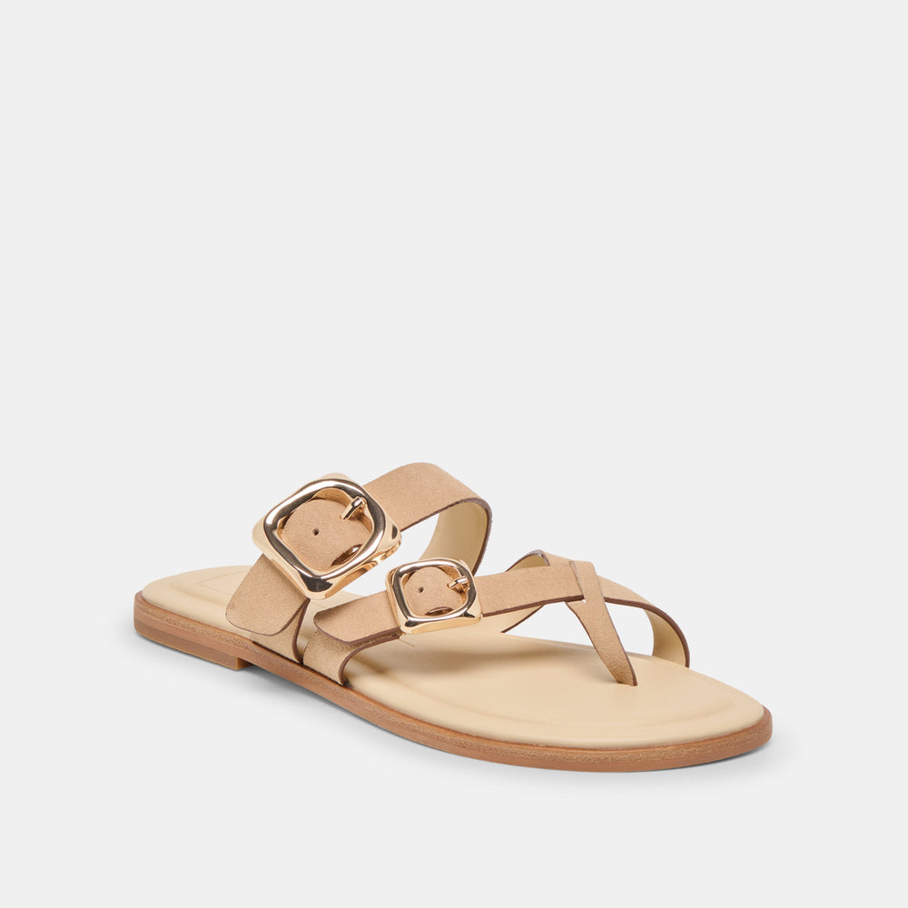 Shore Camel Suede Sandals / Dolce Vita
