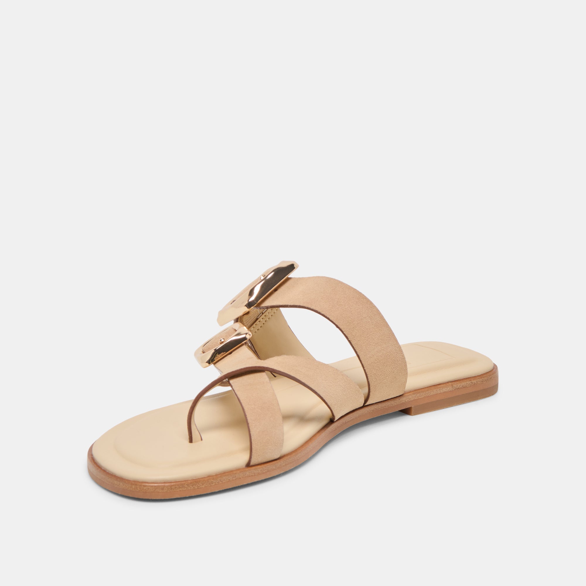 Shore Camel Suede Sandals / Dolce Vita
