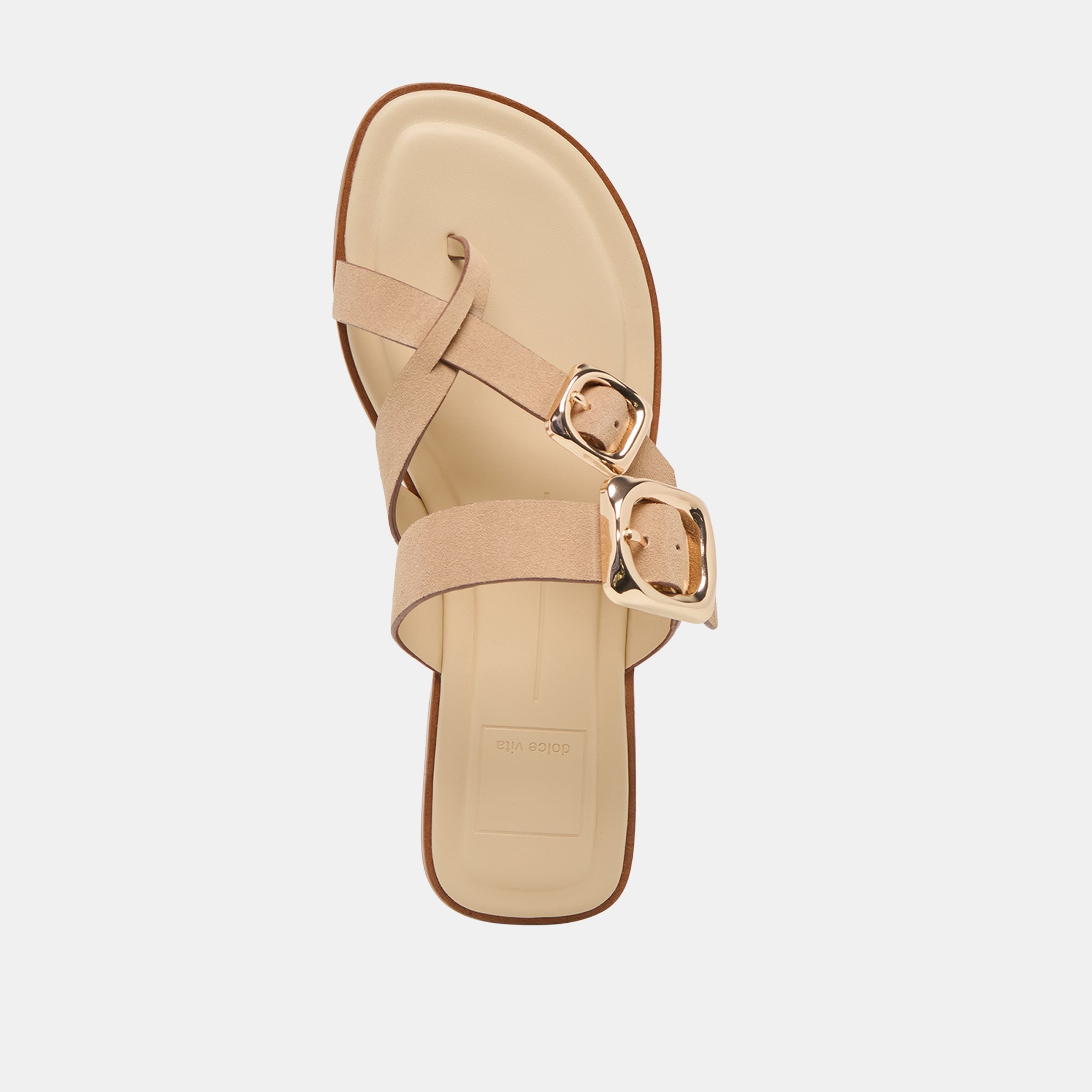 Shore Camel Suede Sandals / Dolce Vita