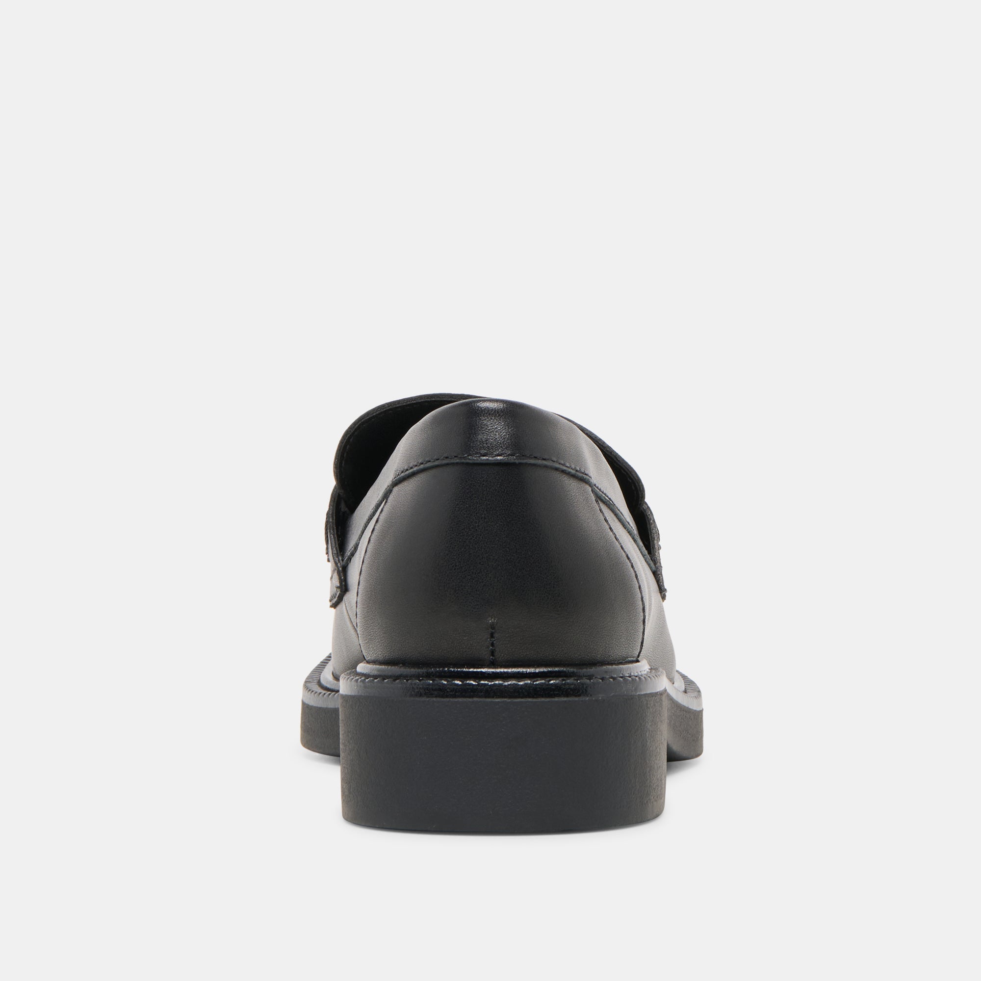 Tiggy Black Leather Loafers / Dolce Vita