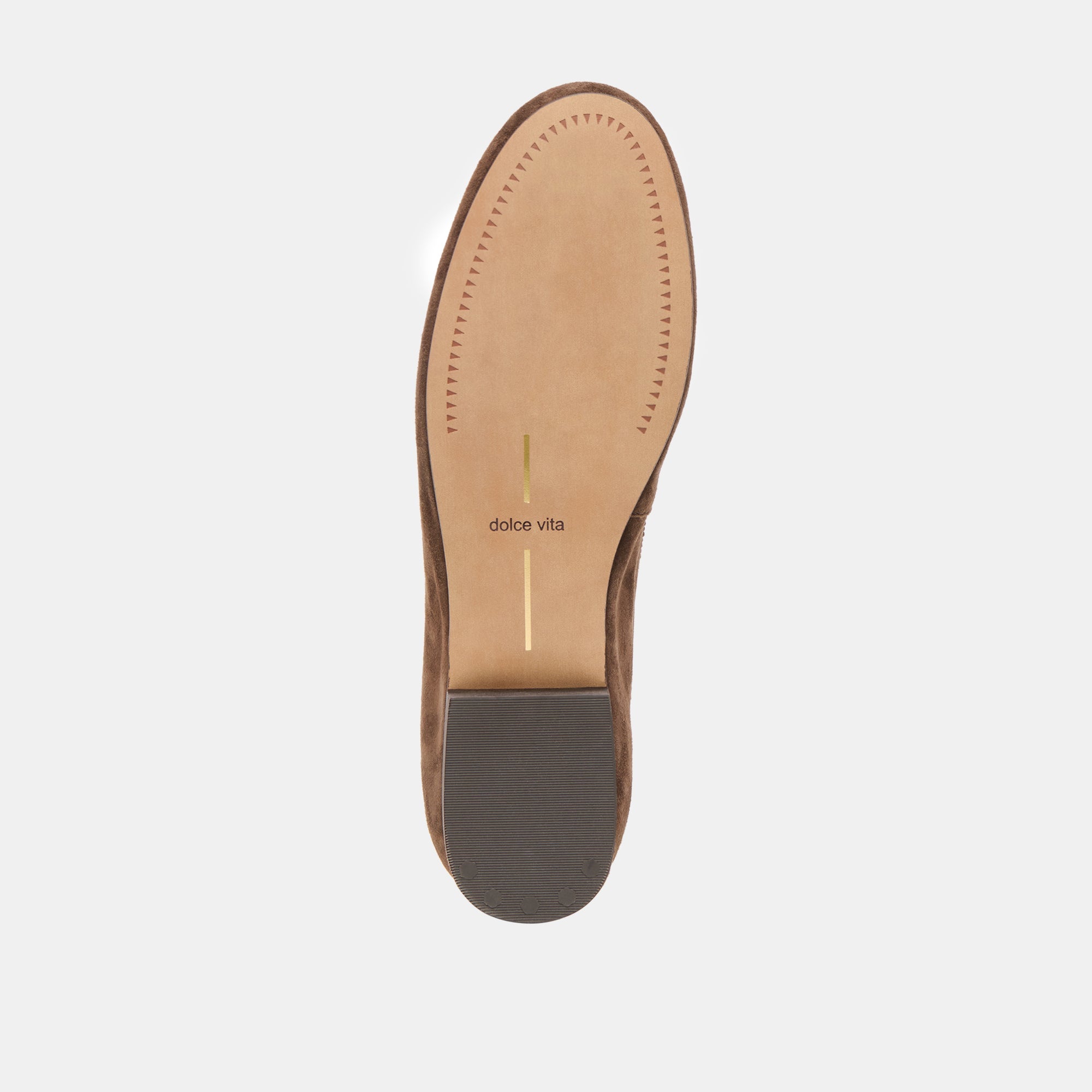 Ritla Dk Brown Suede Ballet Flats / Dolce Vita