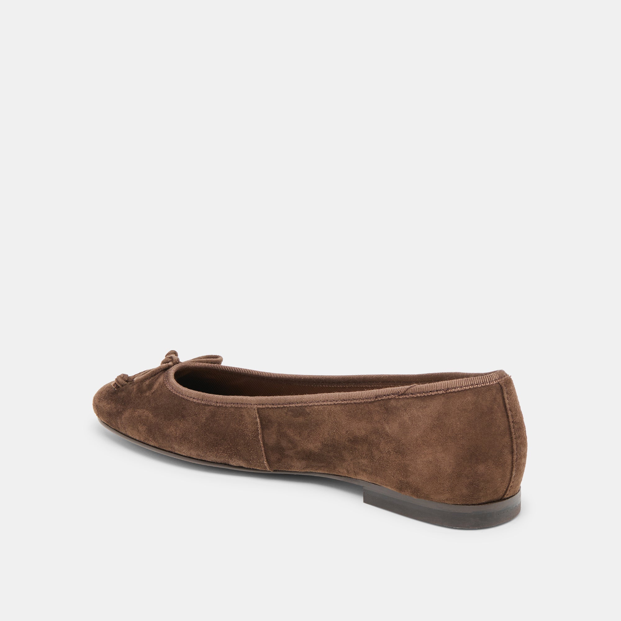 Ritla Dk Brown Suede Ballet Flats / Dolce Vita