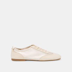 Itzy Vanilla Satin Sneakers / Dolce Vita