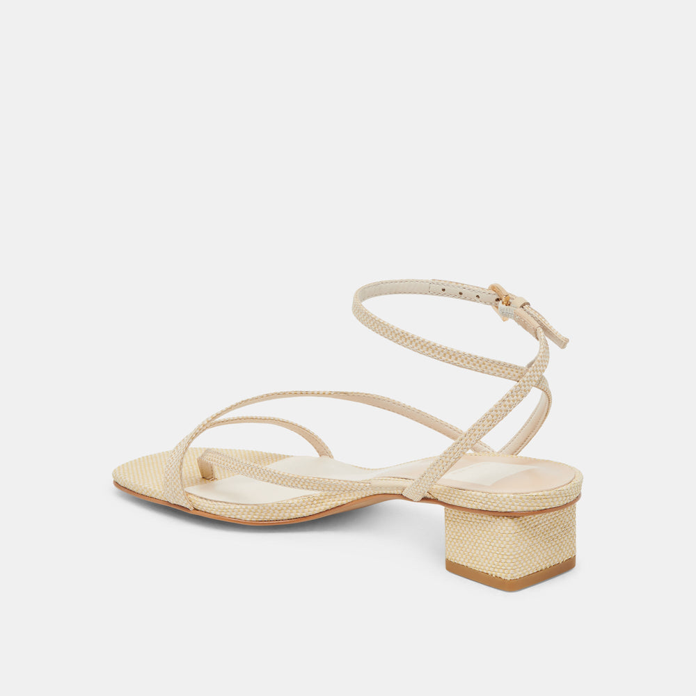 KARLOS SANDALS NATURAL WOVEN RAFFIA
 – Dolce Vita / Dolce Vita