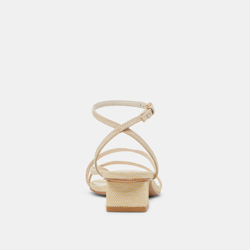 KARLOS SANDALS NATURAL WOVEN RAFFIA
 – Dolce Vita / Dolce Vita