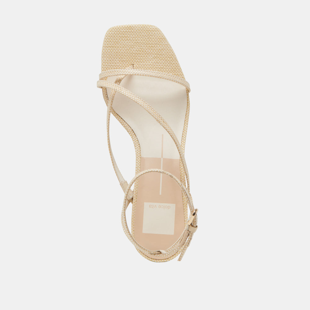 KARLOS SANDALS NATURAL WOVEN RAFFIA
 – Dolce Vita / Dolce Vita