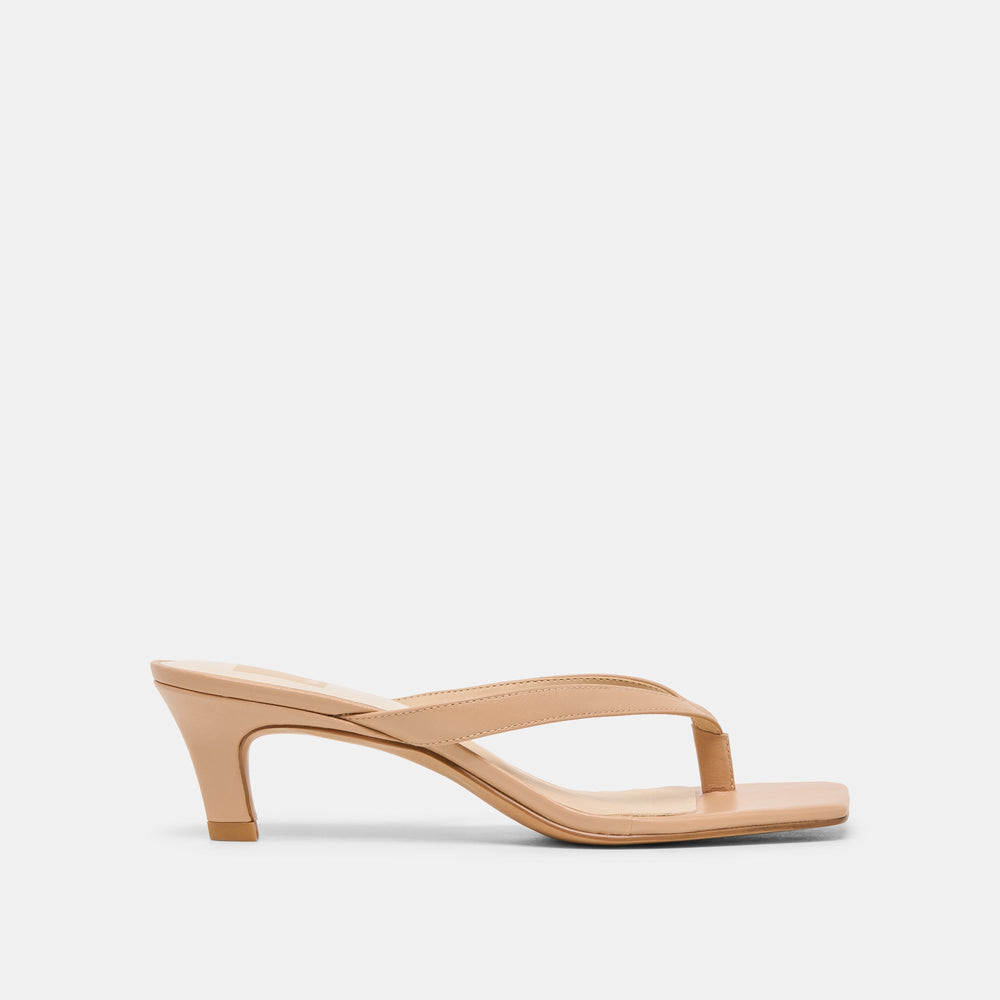 Ramia Cafe Leather Heels / Dolce Vita