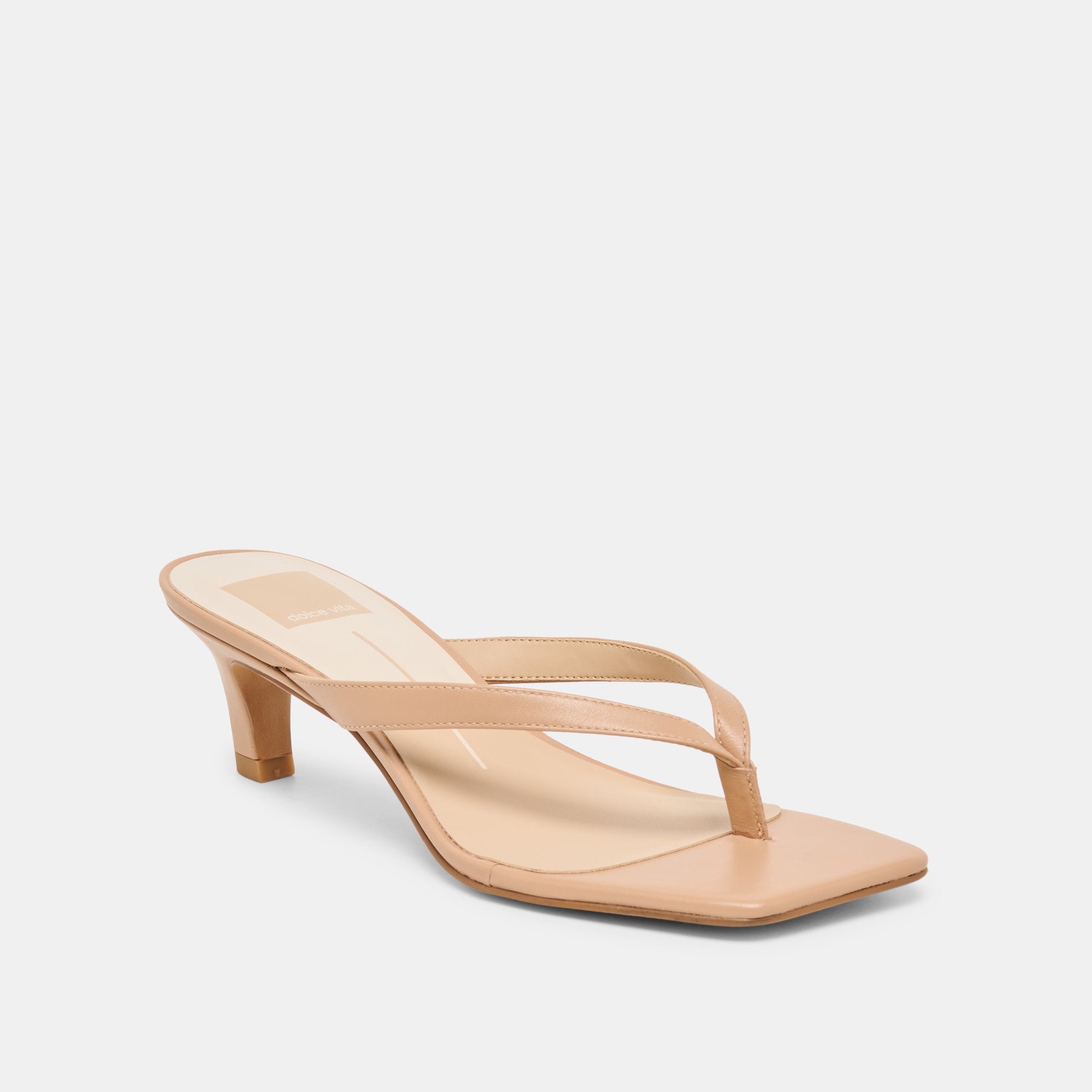 Ramia Cafe Leather Heels / Dolce Vita