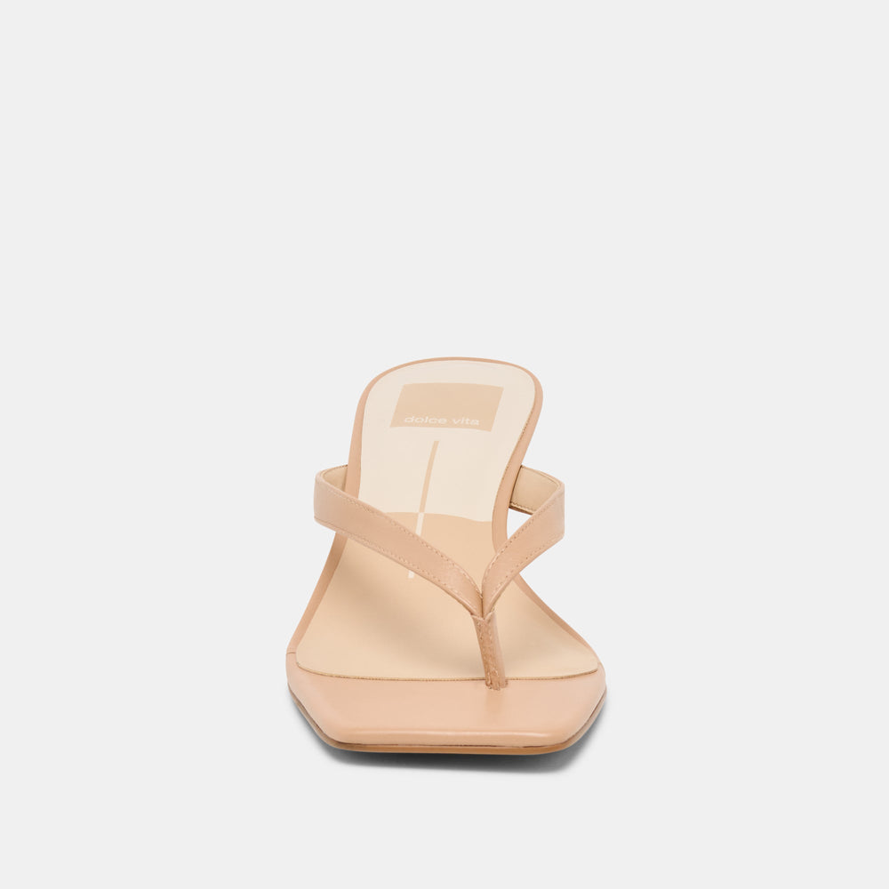 Ramia Cafe Leather Heels / Dolce Vita