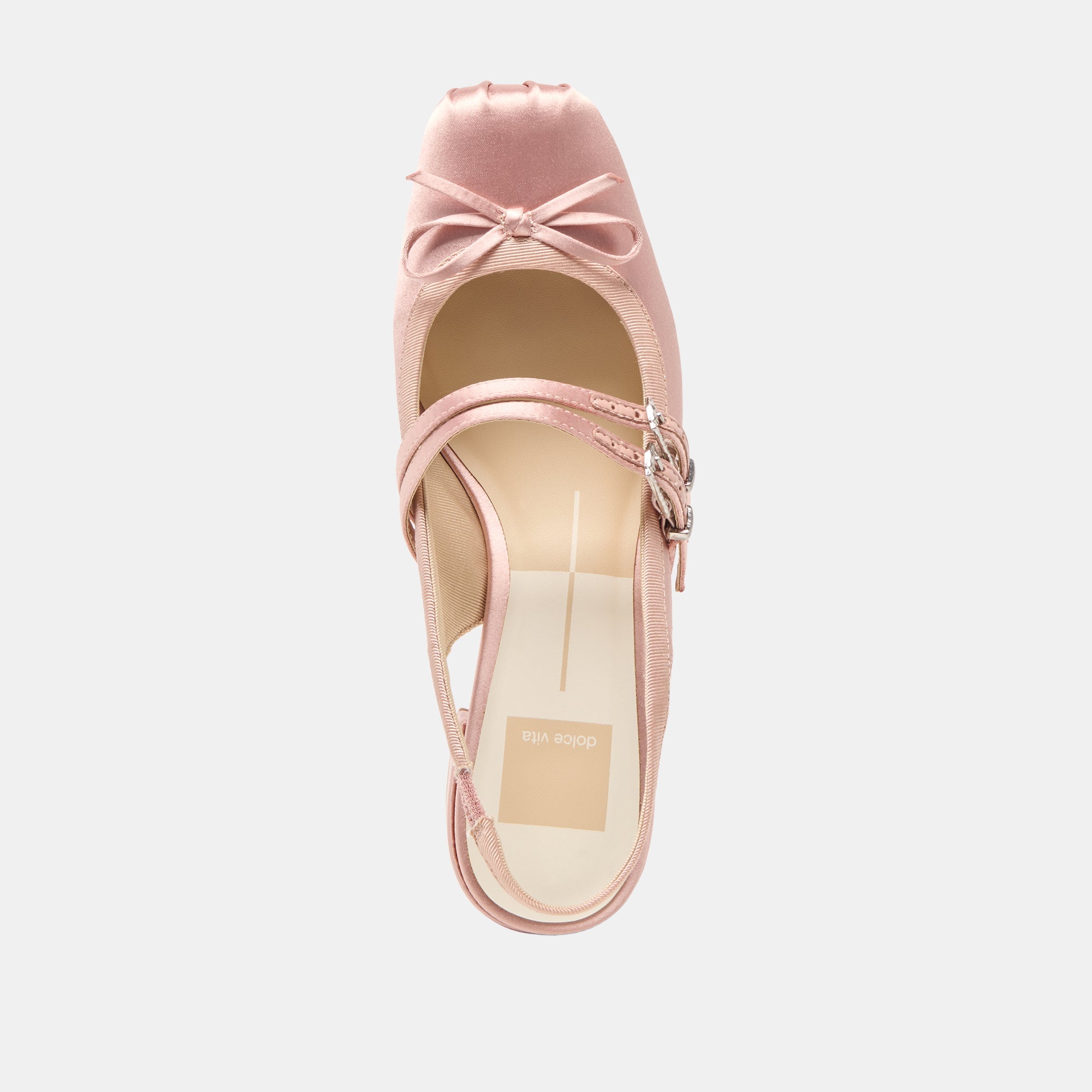 Loris Blush Satin Heels / Dolce Vita