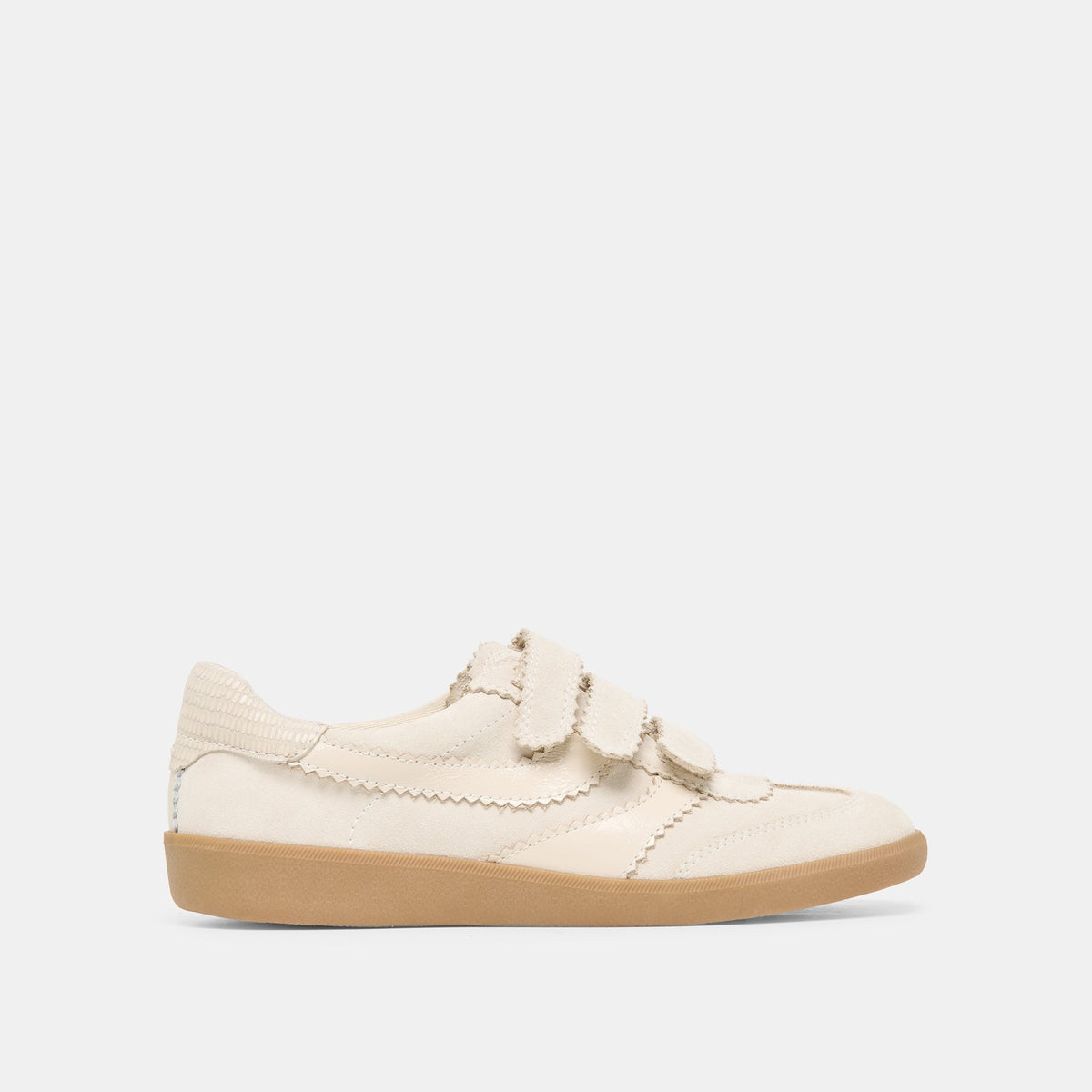 Merit Velcro Ivory Leather Sneakers / Dolce Vita