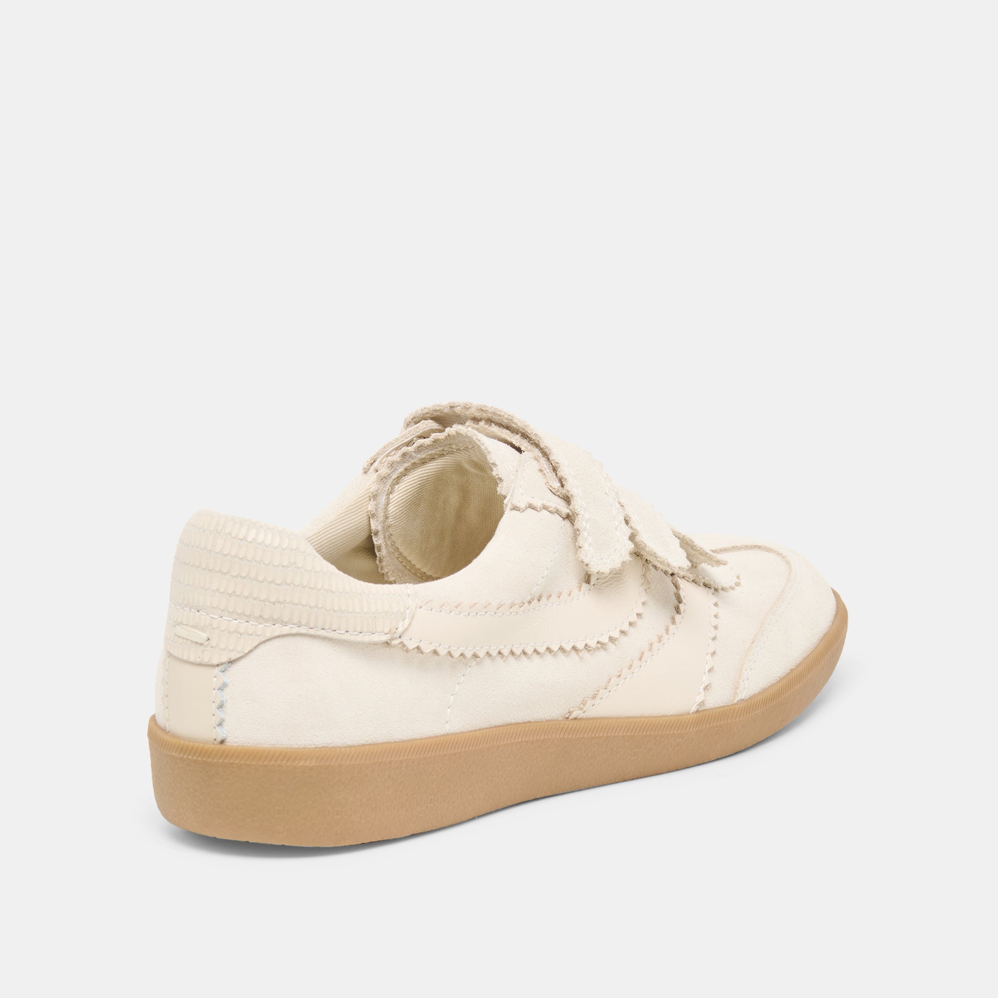 Merit Velcro Ivory Leather Sneakers / Dolce Vita