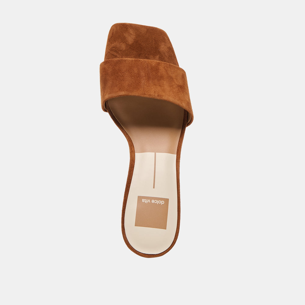 Qaily Brown Suede Wedges / Dolce Vita