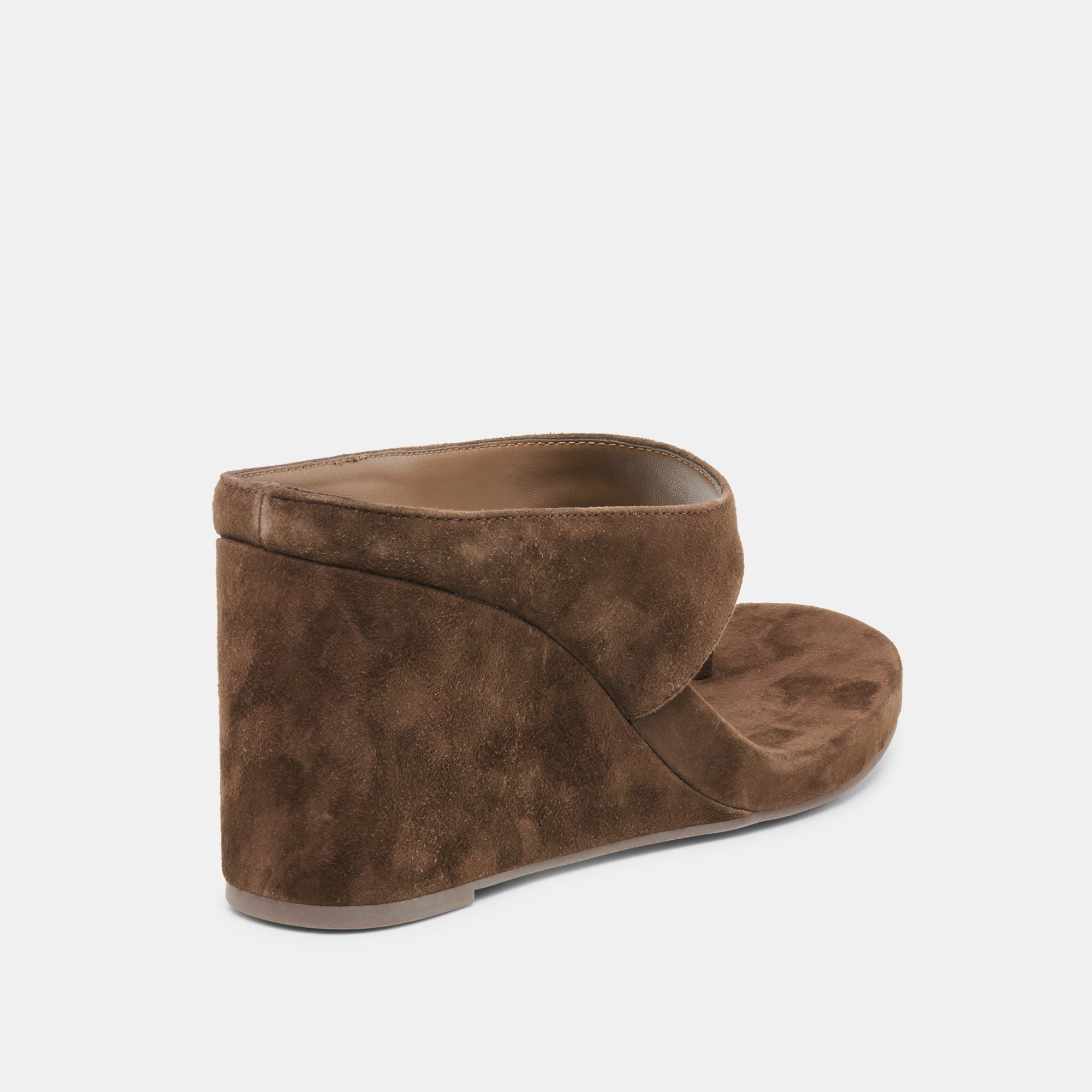 Hinna Dk Brown Suede Wedges / Dolce Vita