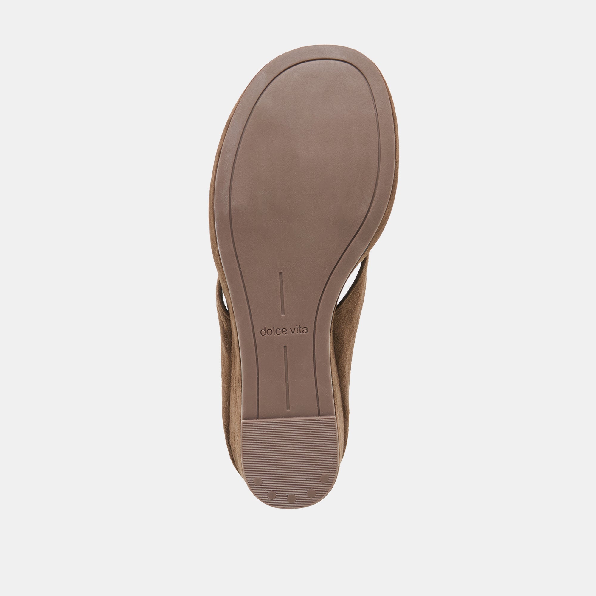 Hinna Dk Brown Suede Wedges / Dolce Vita