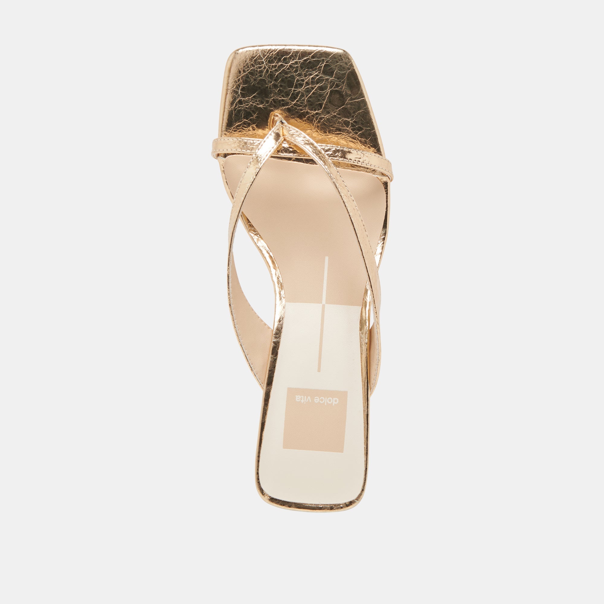 BREVEL HEELS GOLD DISTRESSED LEATHER
 – Dolce Vita / Dolce Vita