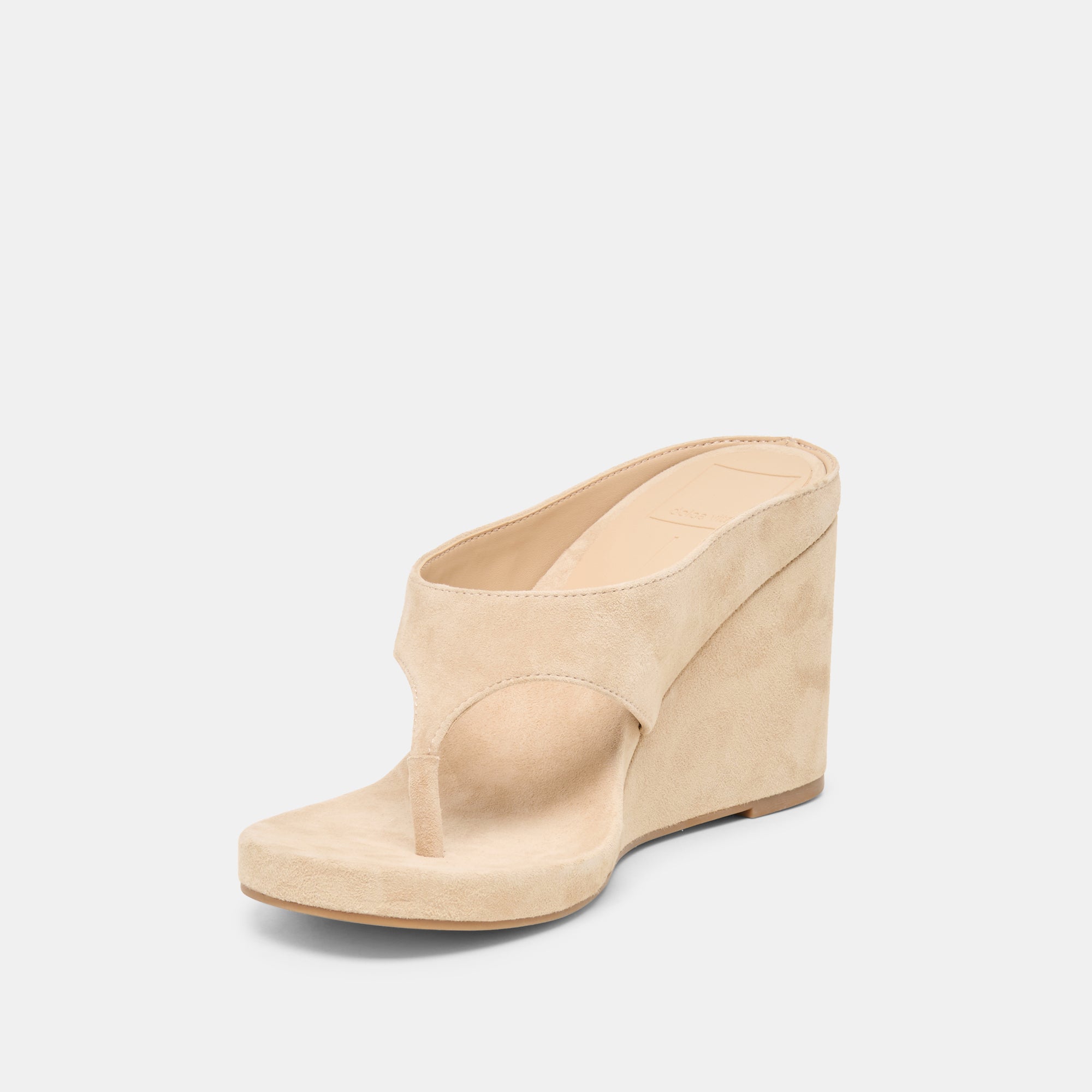 Hinna Camel Suede Wedges / Dolce Vita