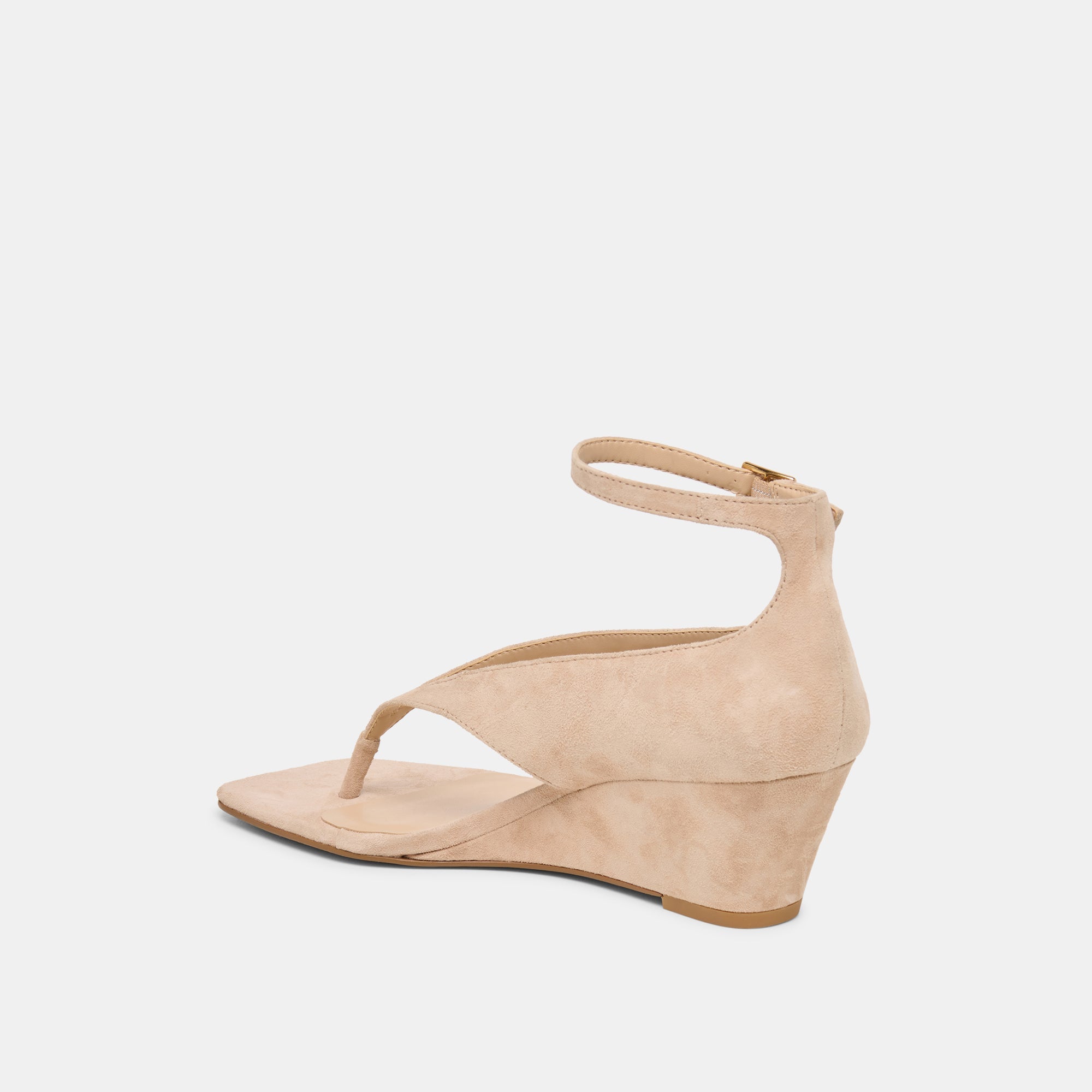 Quinny Bamboo Suede Wedges / Dolce Vita